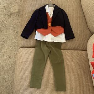 Jiminy Cricket Halloween Costume, 3T.